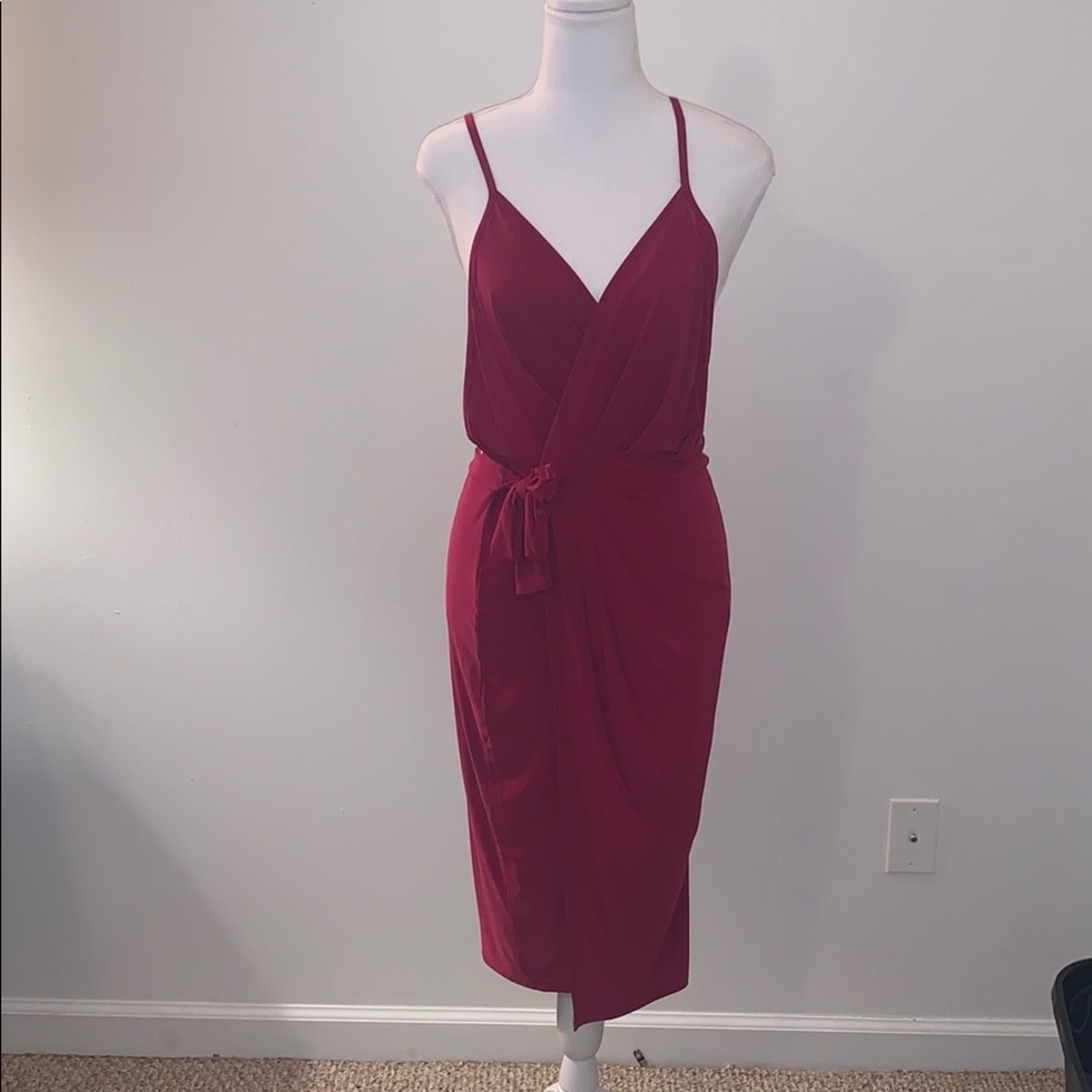 Dark Pink Dress
